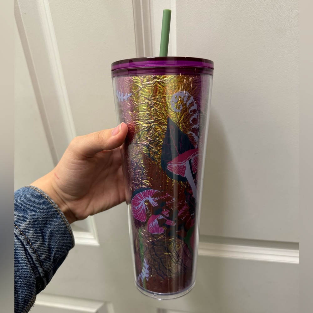 Starbucks mushroom cup